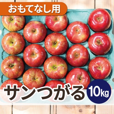 【25年8月より順次発送】平均糖度12度以上! サンつがる 約10kg おもてなし用 クール便