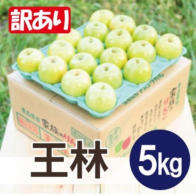 【26年3月より順次発送】平均糖度13度以上! 王林 約5kg 訳あり