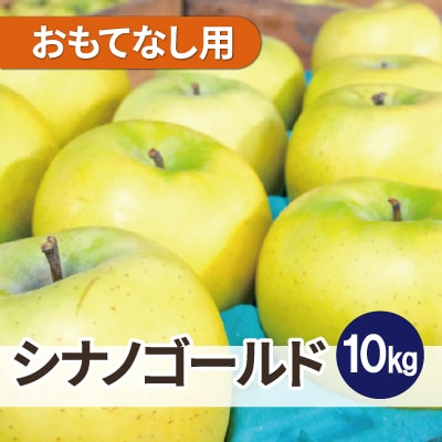【25年12月出荷予定】平均糖度13度以上! シナノゴールド 約10kg おもてなし用