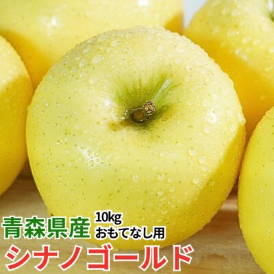 【26年11月から順次発送】平均糖度13度以上! シナノゴールド 約10kg おもてなし用　青森県産