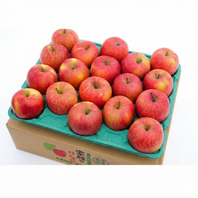 【26年4月出荷予定】平均糖度13度以上! 葉とらずサンふじ 約5kg 訳あり