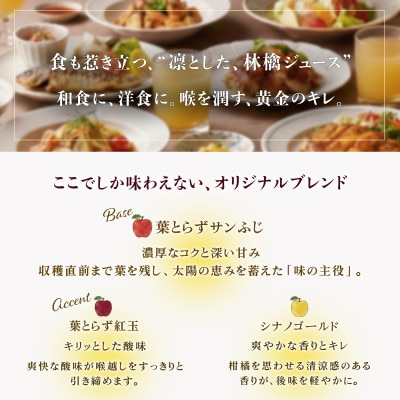 葉とらずりんごジュース2本&家庭用訳あり 青森県産りんご約2.5kg(品種おまかせ)　アソートセット