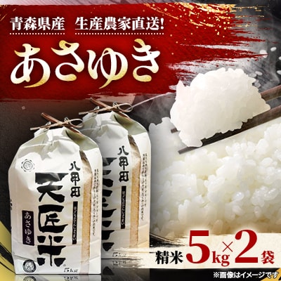 【令和6年産】あさゆき5キロ×2袋