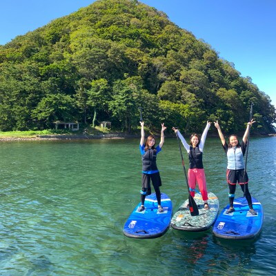 浅虫温泉SUPツアー1名様【体験時間:約2時間】