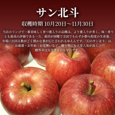 【青森直送 季節の味覚をお届け!】サン北斗(幻のサン北斗)3個入×2箱(贈答用)青森産 産地直送