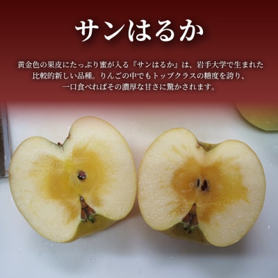 【青森直送 季節の味覚をお届け!】サンはるか 3kg×1箱(訳あり)青森産 産地直送 限定生産