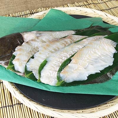 ヒラメの姿造り(4~6人前)〈天塩の國〉新鮮!