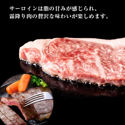 黒毛和牛 天塩和牛 サーロインステーキ 約200g×2枚(計約400g) ＜早坂ファーム＞肉 すき焼