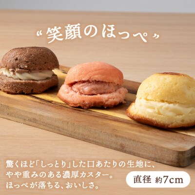 カスターケーキ プレーン・生チョコ・イチゴ 6個セット【とらや菓子司】