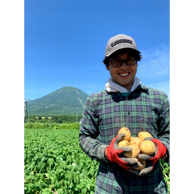 北海道産じゃがいも男爵5kg・キタアカリ5kg食べ比べセット　山田農場