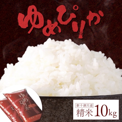 《先行受付》【令和7年度産】ゆめぴりか精米 (10kg)【1101305】