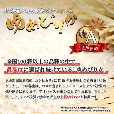 【令和8年度産】ゆめぴりか精米 (15kg)【1101407】