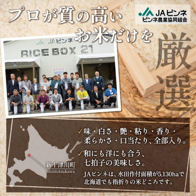【令和8年度産】 食味ランキング「特A」ななつぼし精米定期便 (5kg×6回)【11022】