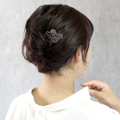 【地元職人の逸品】四季の花言葉とともに想いを贈る　かんざし「デイジー」