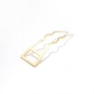 【女性のアイデア×職人技】KANZASHI　Square　Gold　1本