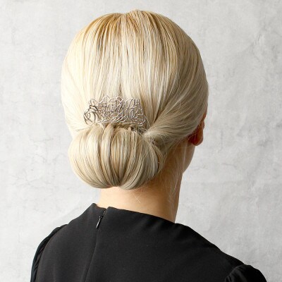 【女性のアイデア×職人技】KANZASHI　Tiara-Comb　Bouquet　1本