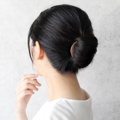 【女性のアイデア×職人技】ステンレス製かんざし「Arc Liner / Pink Gold」