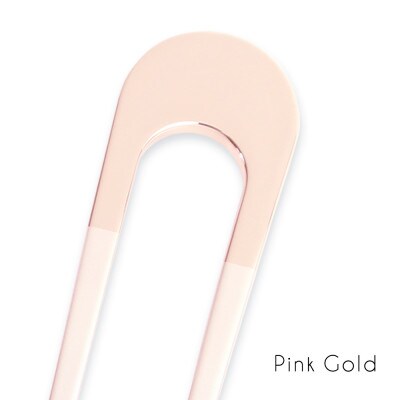 【女性のアイデア×職人技】ステンレス製かんざし【canon/PinkGold】