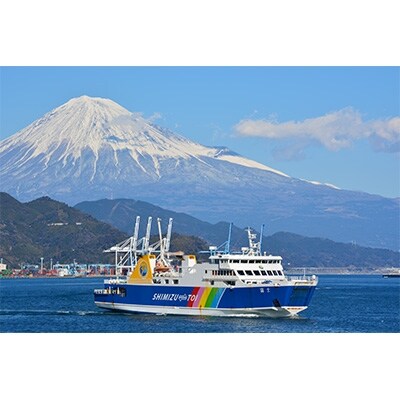 駿河湾フェリー片道乗船券(大人2名(特別室入室料・乗用車航送券付))