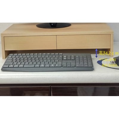 パソコンラック　ホワイト(1個)