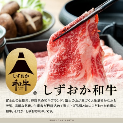 しずおか和牛サーロインステーキとロインスライスのセット