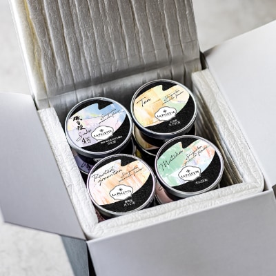 3種の静岡茶と磯自慢日本酒ジェラートBOX　12個セット