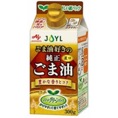 AJINOMOTOの　ごま油好きの純正ごま油　300g×6個