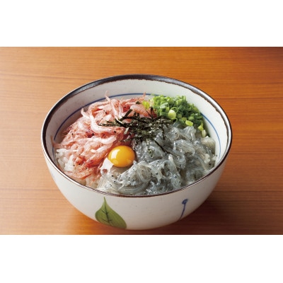 駿河湾産　生桜えび、釜揚げ桜えび、生しらす、釜揚げしらす4種セット