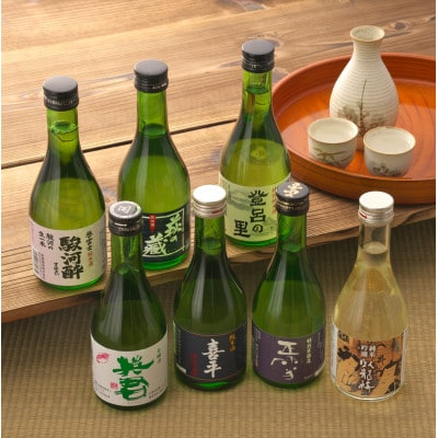 静岡市地酒飲み比べセット【六蔵めぐり】
