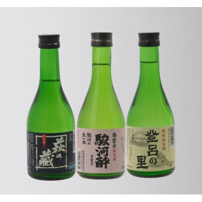 静岡市地酒飲み比べセット【六蔵めぐり】