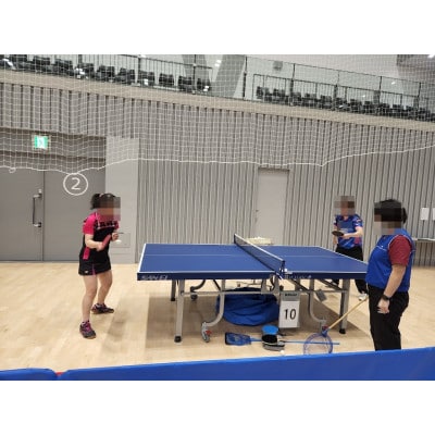 卓球のプロ選手による1時間個人レッスン