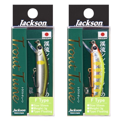 ジャクソン　渓流ルアーセット2(ルアー4個)