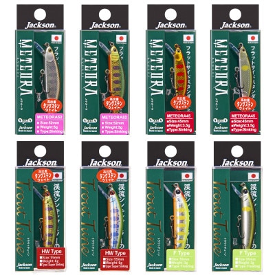 ジャクソン　渓流ルアーセット2(ルアー4個)
