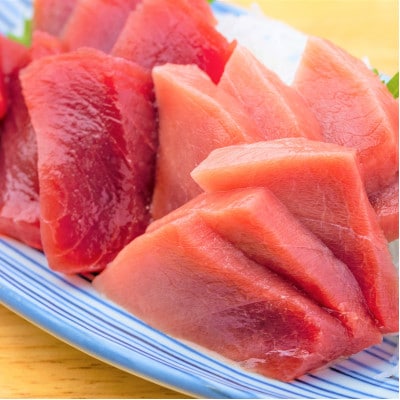 メバチマグロ味わいセット(トロ2～3サク+上赤身2サク)