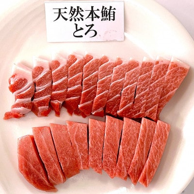 (静岡市)とろくらべ(天然本鮪・天然南鮪)1kg入り