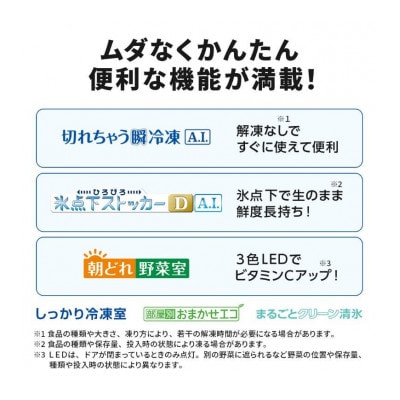 三菱電機 冷蔵庫 MR-WZ61MH グランドアンバーグレー 6ドア 観音開き 標準設置付