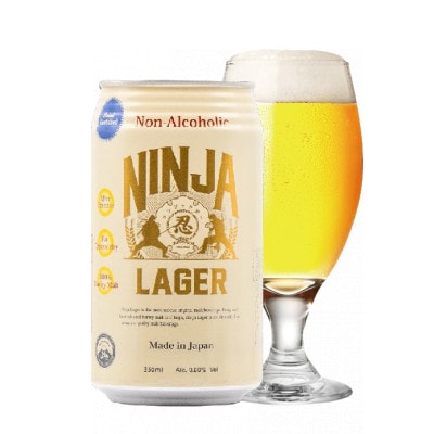 【毎月定期便】龍馬1865・龍馬レモン・NINJA LAGER(ノンアル3種)各8缶　計24缶全6回