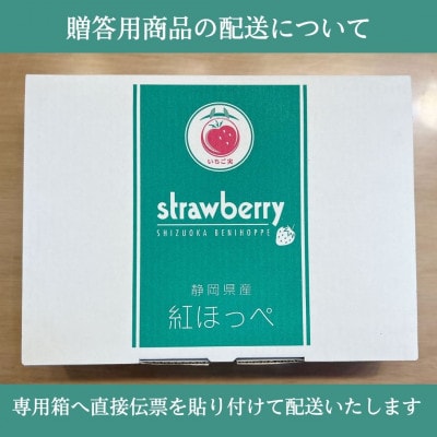 【2027年出荷の先行予約】【贈答用】静岡県産紅ほっぺ500g×2パック