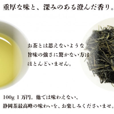 静岡茶 東頭100g 1本入り とうべっとう