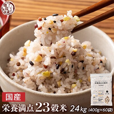 栄養満点23穀米 24kg(400g×60袋)