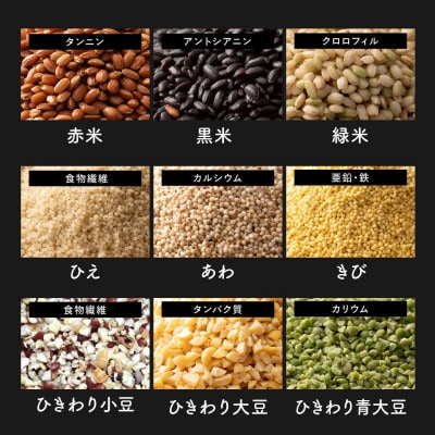 【毎月定期便】国産 グルテンフリー雑穀 400g×2袋全3回