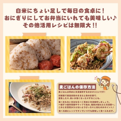 【毎月定期便】国産 もち麦 400g全3回