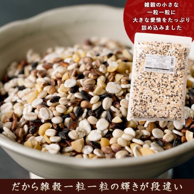【毎月定期便】胡麻香る十穀米 400g全3回