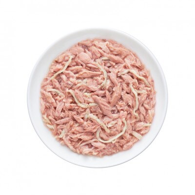 プラスラブ 素材キッチン 二種の素材と天然水だけ かつお・鶏むね肉 猫用 40g×96(ケース)
