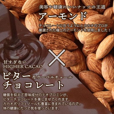 割れチョコ ハイカカオアーモンド 180g(180g×1袋)