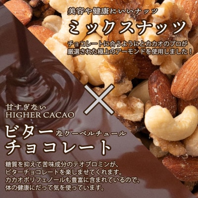 割れチョコ ミックスナッツ 180g(180g×1袋)