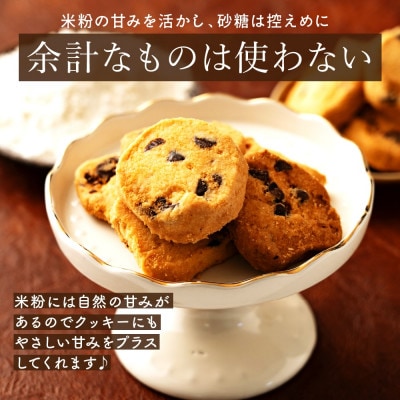 贅沢米粉のクッキー チョコチップ 600g(100g×6袋)