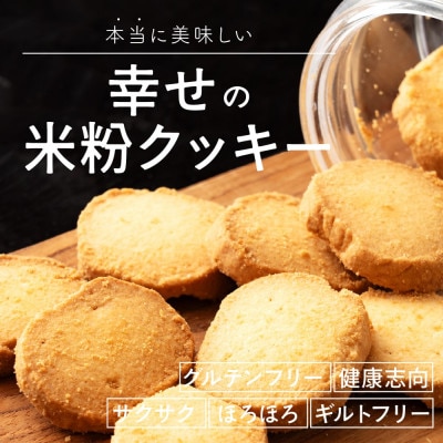贅沢米粉のクッキー プレーン 200g(100g×2袋)