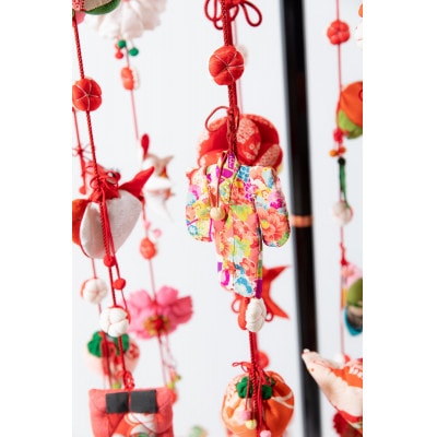 駿河　正絹　吊るし飾り　210cm