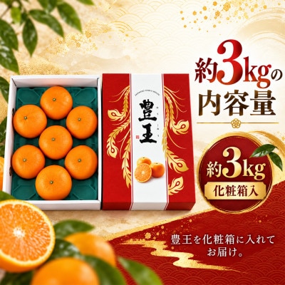豊王(ほうおう)約3kg(化粧箱入)
